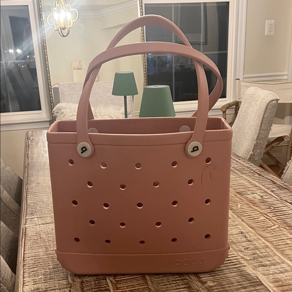 BOGG BAG Handbags - BOGG BAG Blush Pink Perforated Tote